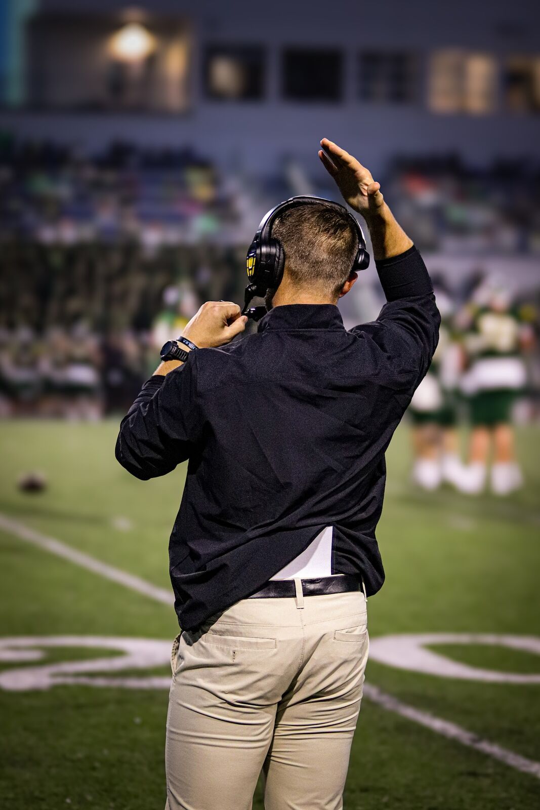 SME @ SM South — Coach signals from the sideline