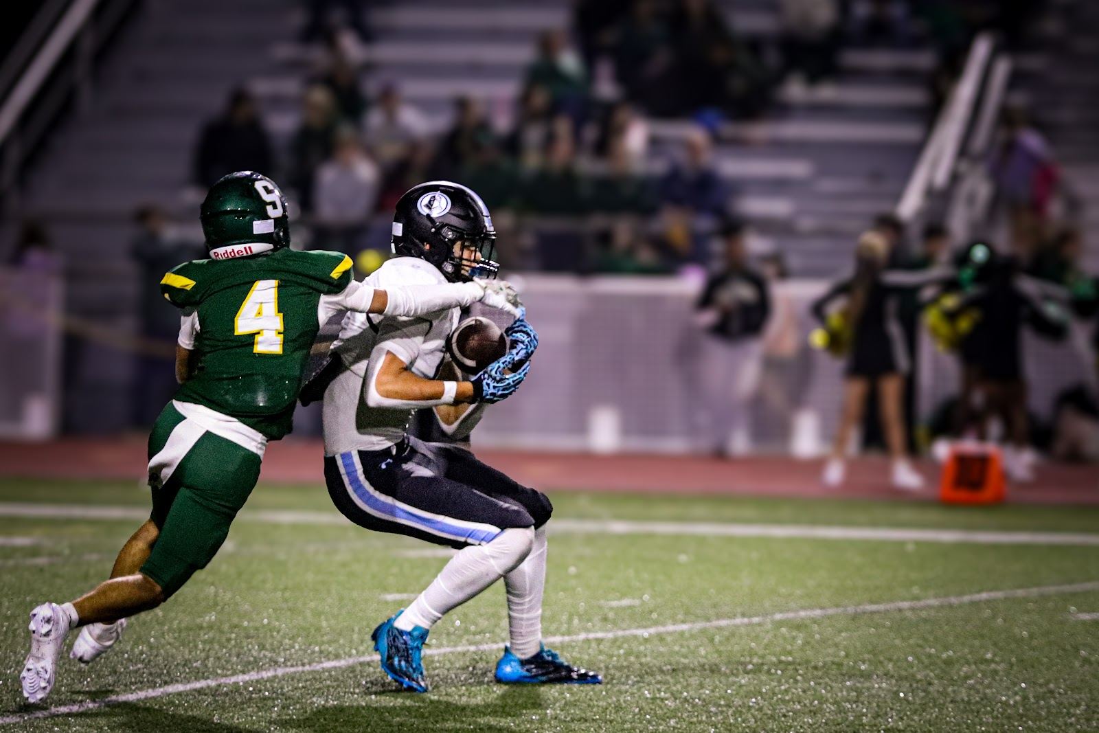 SME @ SM South — Lancer secures the ball against a defender
