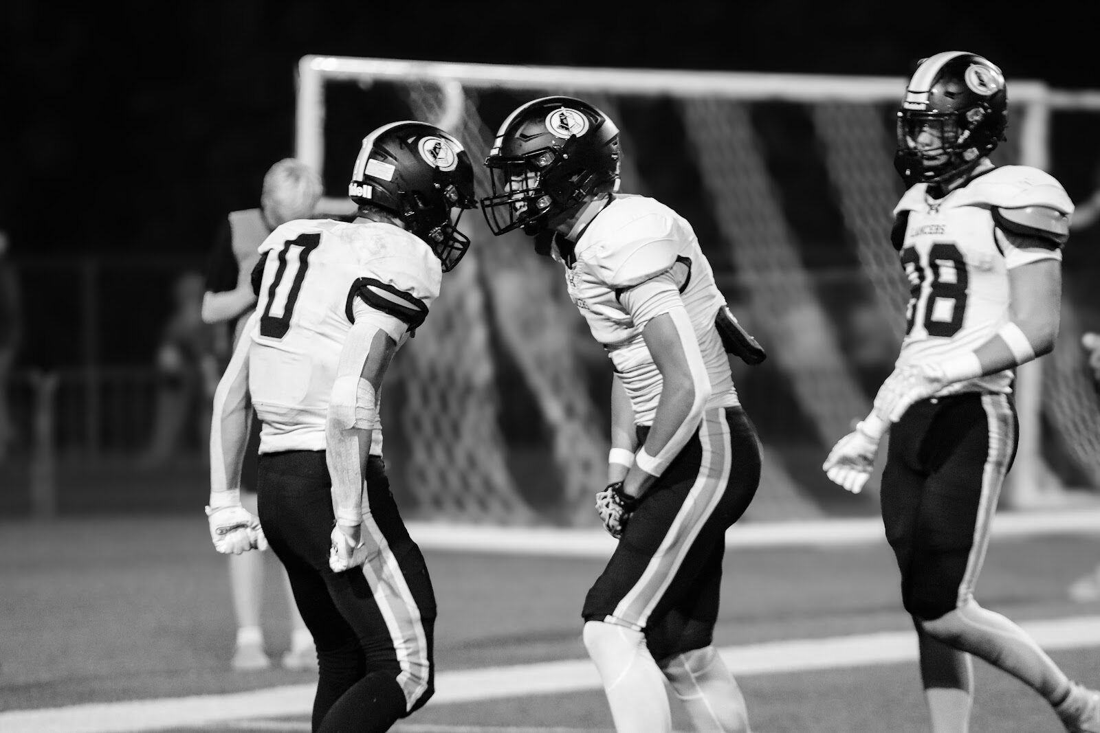 SME @ SM South — Lancers #10, #1 and #88 at the goal post